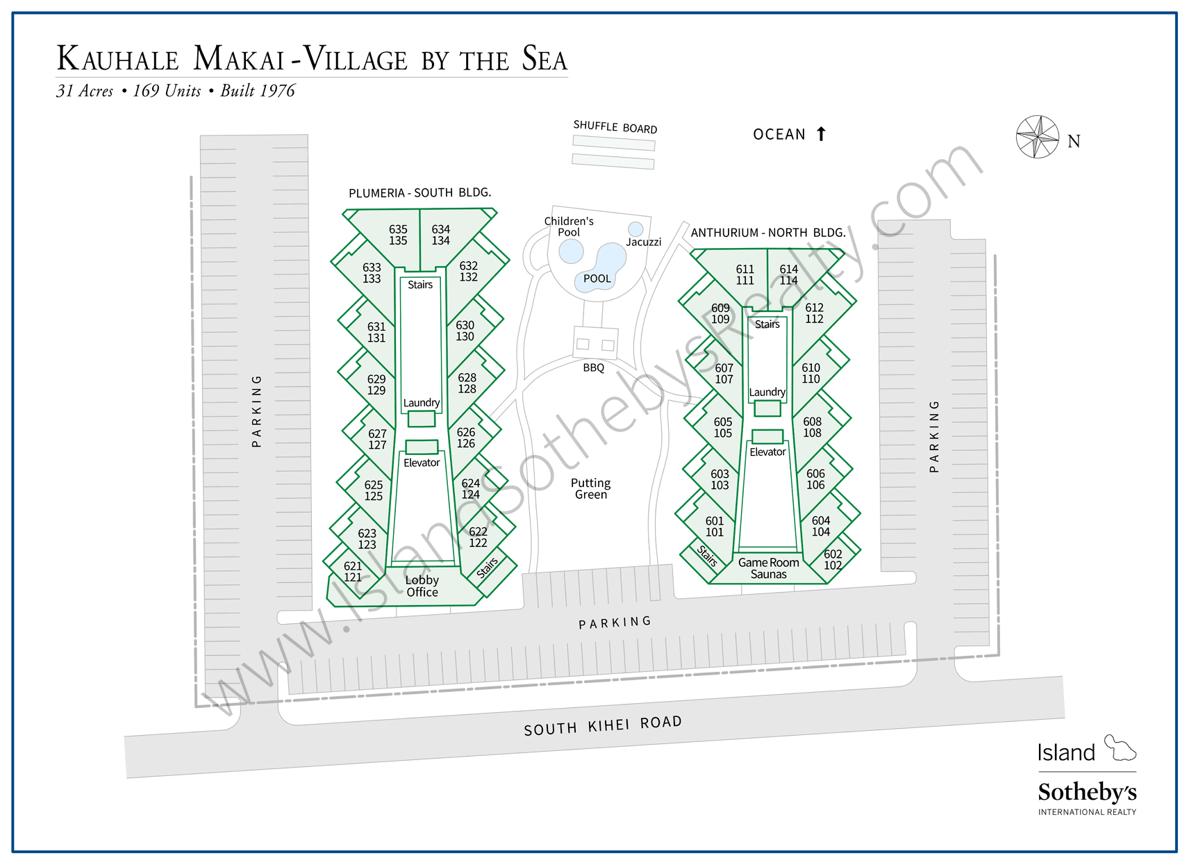 Kauhale Makai Map